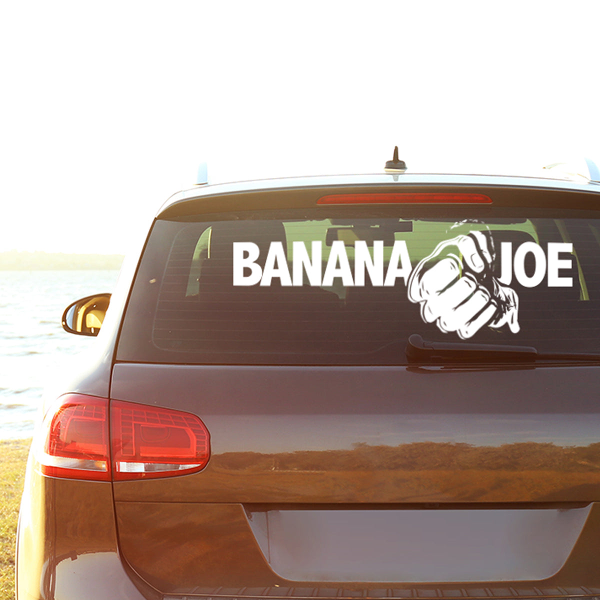 Banana Joe Heckscheibenaufkleber