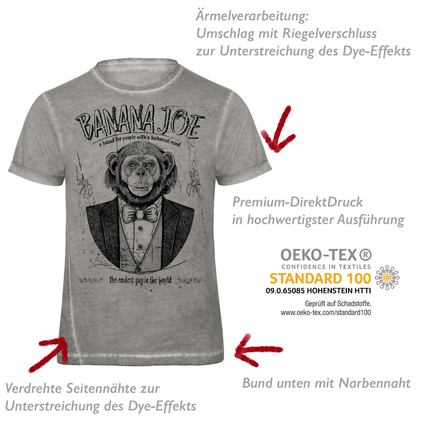 Banana Joe Original DNM Design-Shirt | The Cool Monkey #12