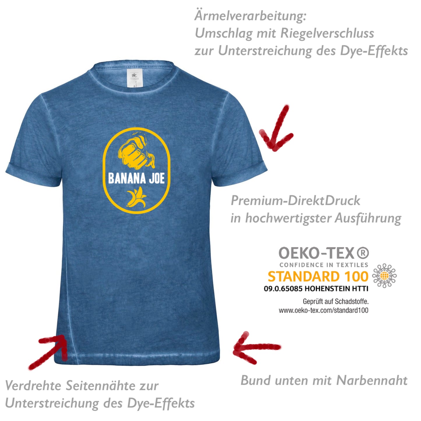 Banana Joe Original DNM Design-Shirt | Kultmotiv Druck #1