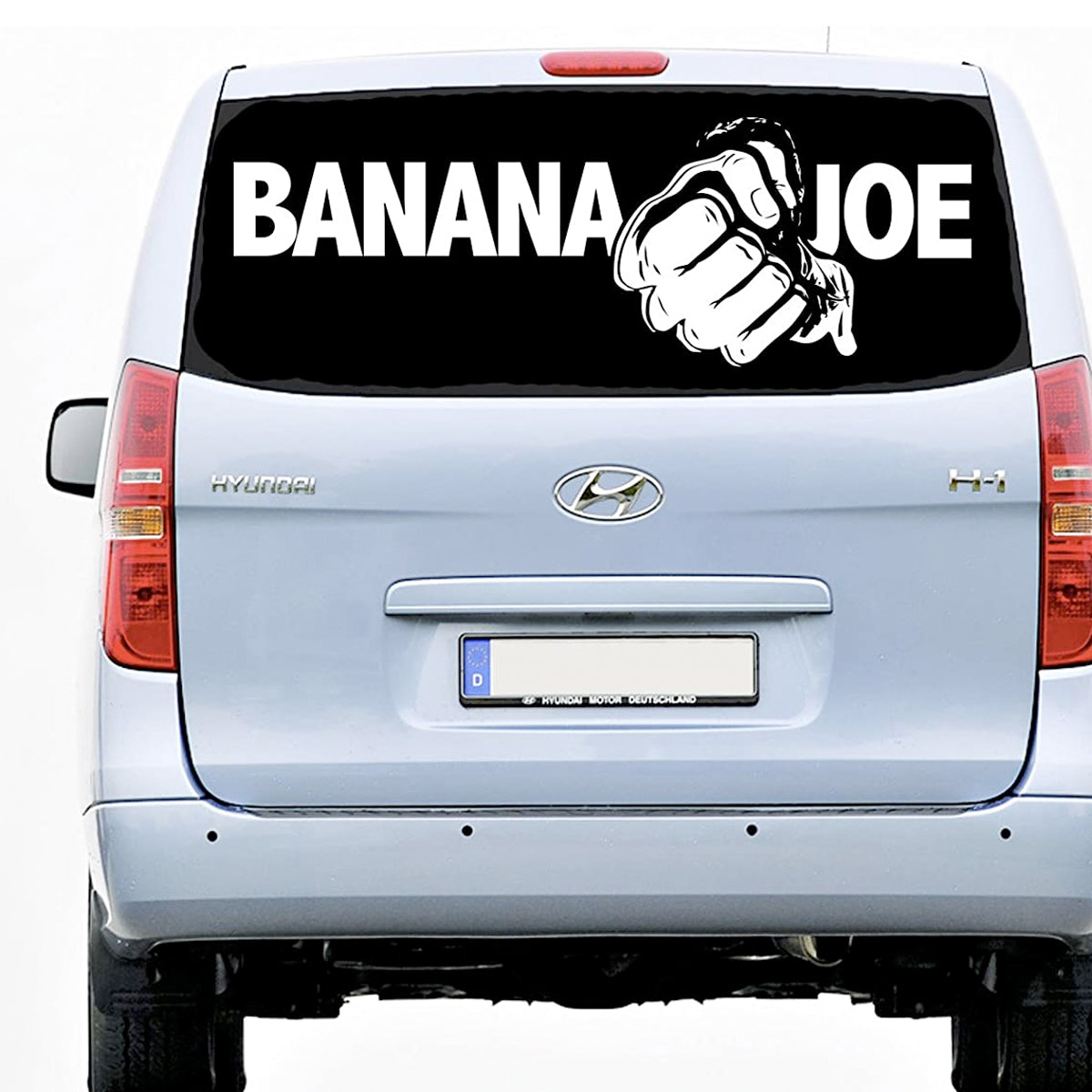 Banana Joe Heckscheibenaufkleber
